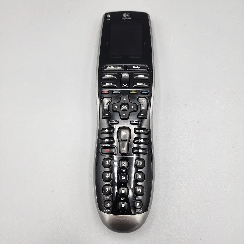 Logitech Harmony 900 Universal Remote Control No Battery No Charger Untested